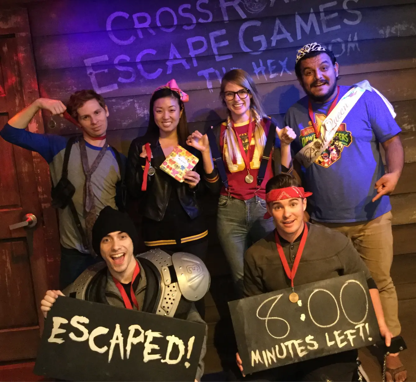 Escape room with new connections